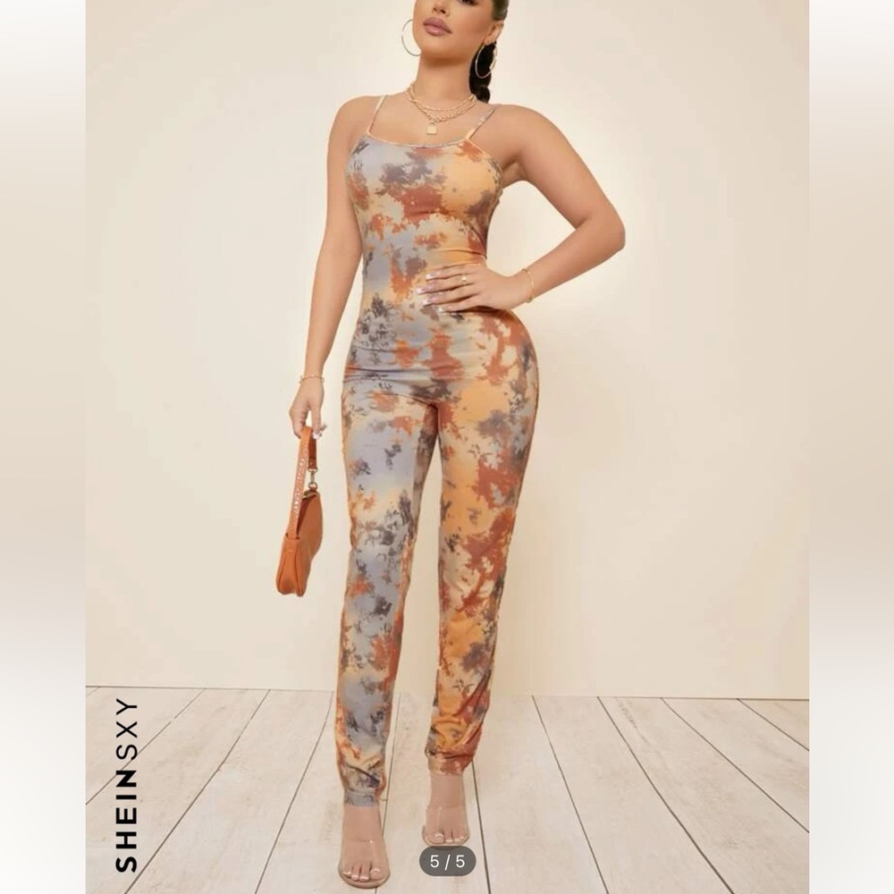 Abstract Jumpsuit